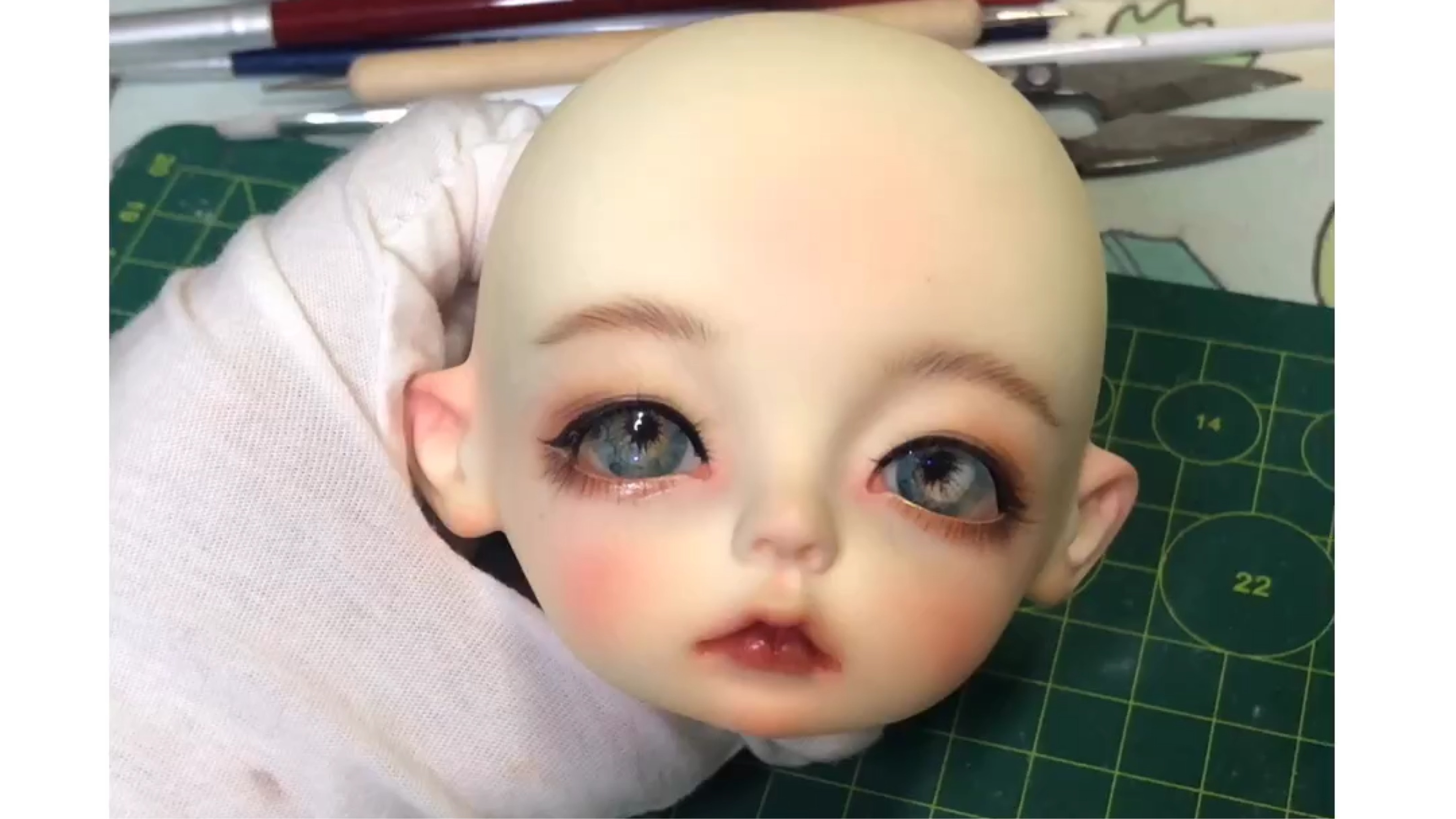 bjd化妆 轻真人风展示 dz 玛卡巨婴