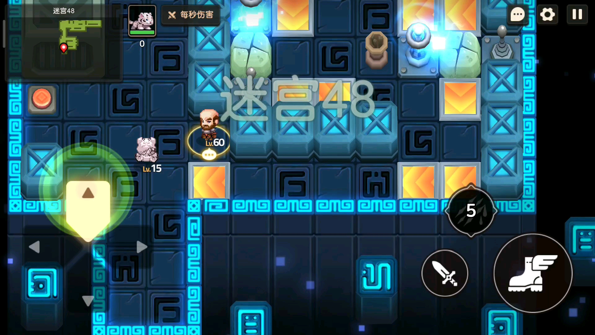 【坎公骑冠剑】迷宫48普通 bug过关方式