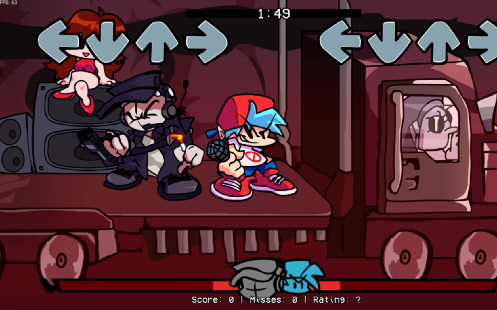 fnf暴力迪吧德莫斯模组困难模式通关