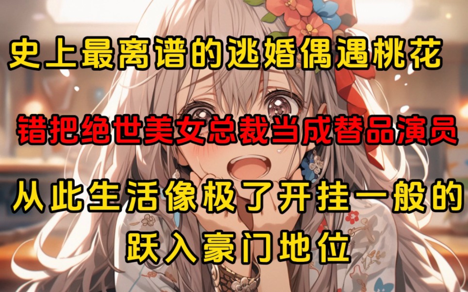 逃婚偶遇桃花运,从此迈入超级豪门的生活哔哩哔哩bilibili