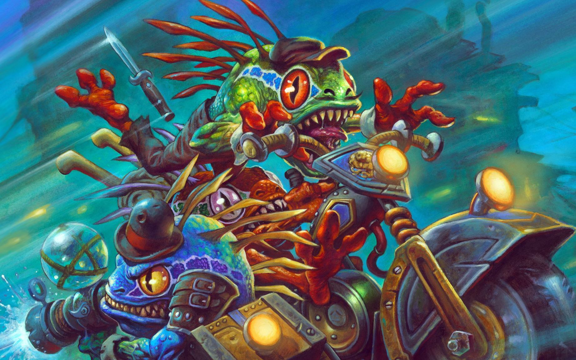 建议改为:鱼人领军