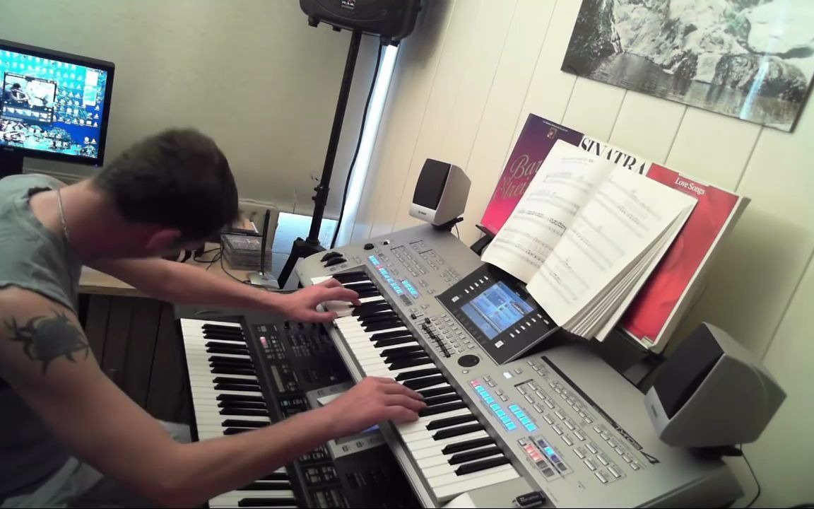 [图]怀旧金曲-ABBA Lay All Your Love On Me Performed On Roland G70 Yamaha Tyros 4