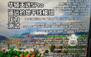 i9-13980HX: 这把高端局,天选5Pro大战遥远的地平线模组