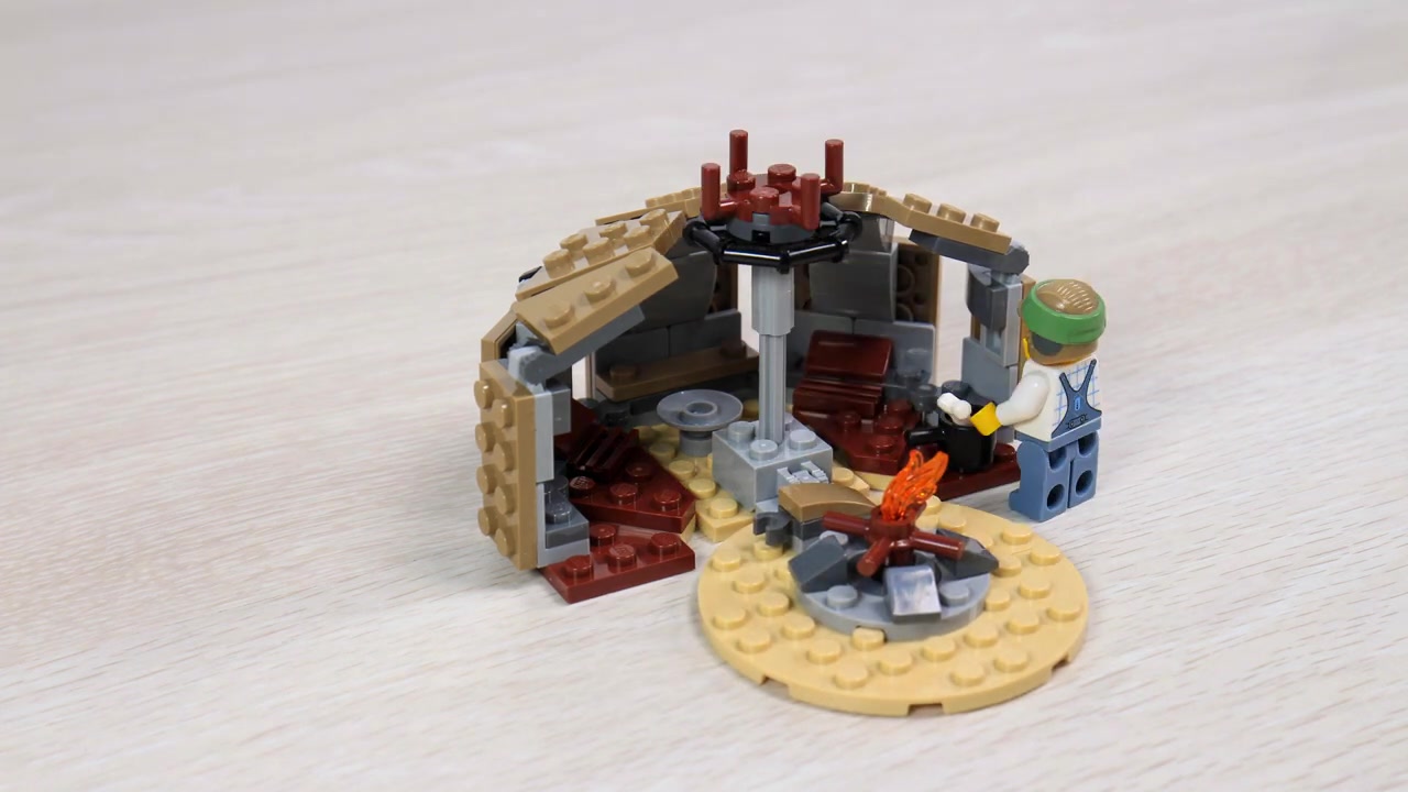 乐高星球大战 75299 塔图因故障 塔图因故障定格速度构建 4k