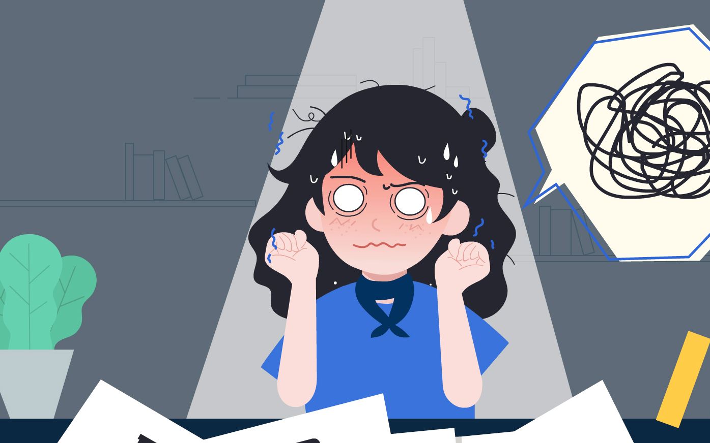 考试焦虑比山高?医生教你4招轻松化解它!