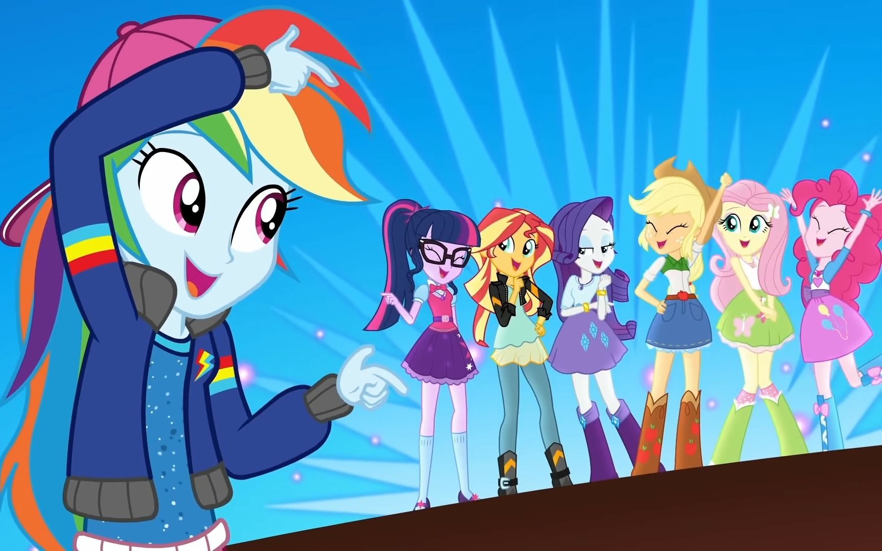 【get the show on the road法语无中字小马国女孩:夏日短片】