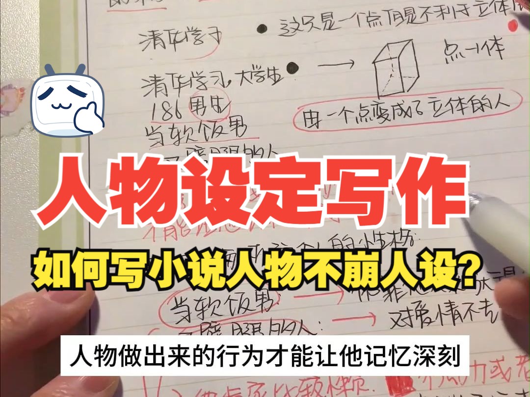 写小说|如何写人物设定?3步教你写人物设定小传,不崩人设!哔哩哔哩bilibili