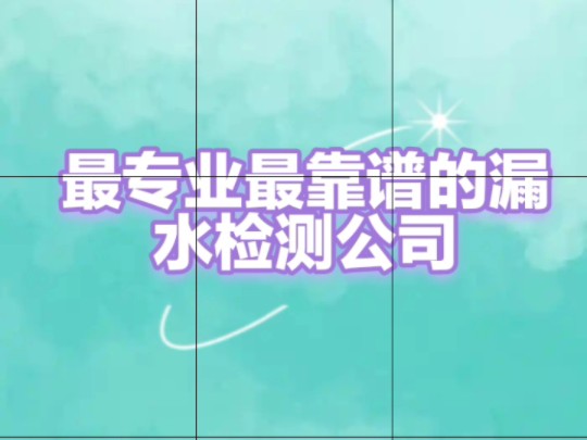 西安那家漏水检测比较专业靠谱,家里漏水怎么办哔哩哔哩bilibili