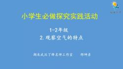 实验视频:12年级《观察空气的特点》哔哩哔哩bilibili