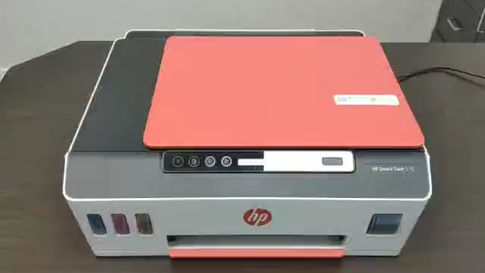 HP smart tank 510系列打印机维护打印头视频