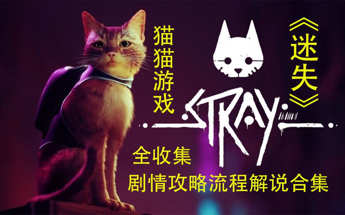 [图]猫猫游戏《stray(迷失）》全收集攻略流程解说（已完结）