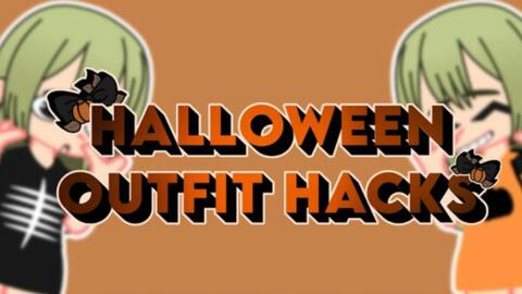 Roupa halloween gacha club