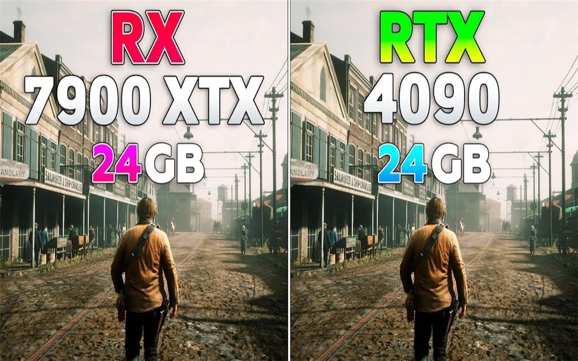 RX 7900XTX 24G vs RTX 4090 24G 显卡对比(4K分辨率测试,CPU为i913900K)4K 60帧视频哔哩哔哩bilibili