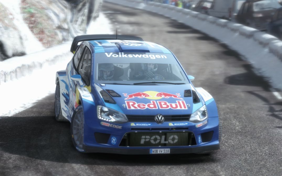 尘埃拉力赛 大众polo r 蒙特卡洛站 电影视角