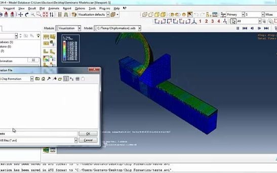 abaqus 导出动画具体操作哔哩哔哩bilibili