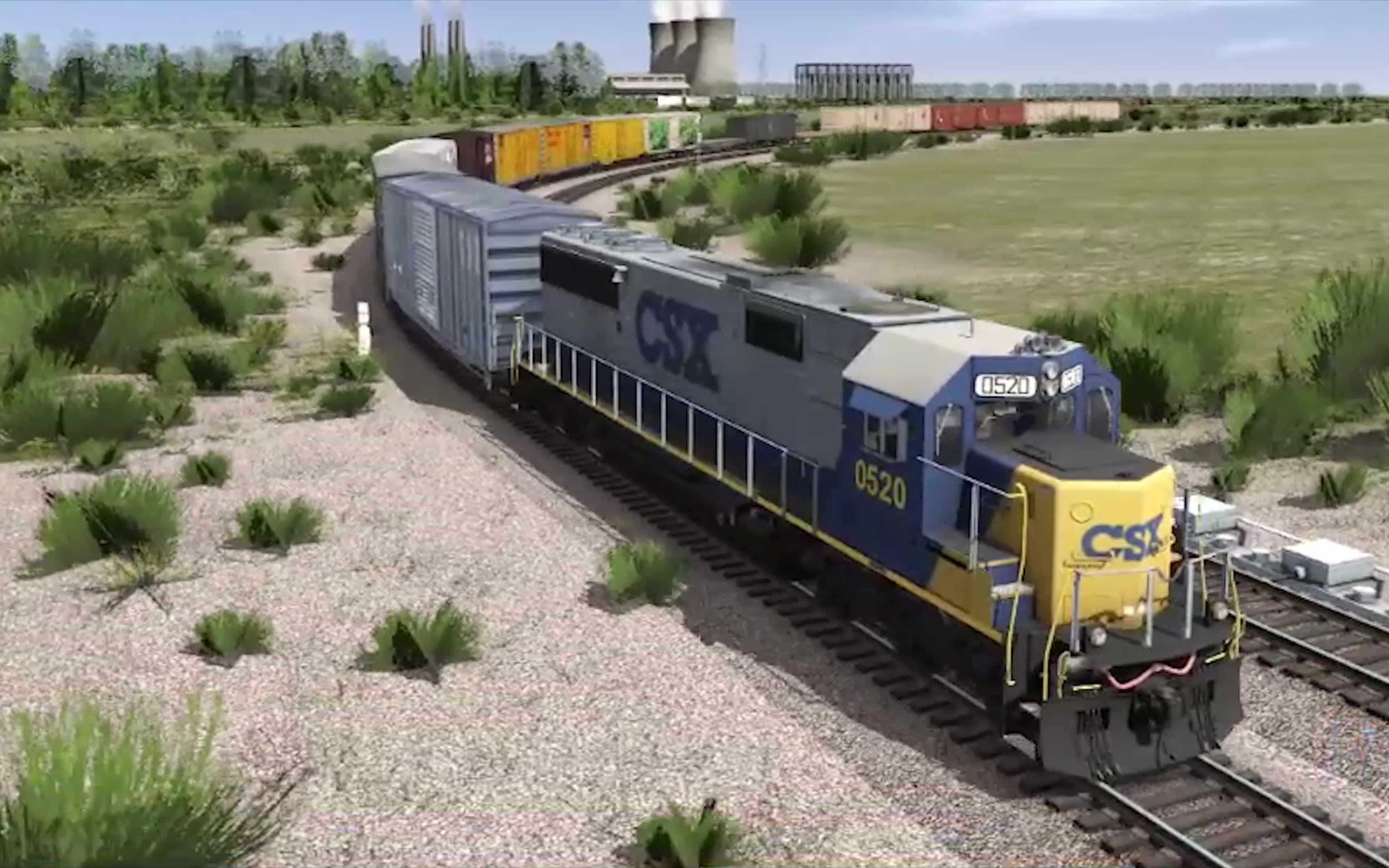 【trainz恶搞日常】把sd60的引擎换成etr-1000高铁的引擎会发生什么