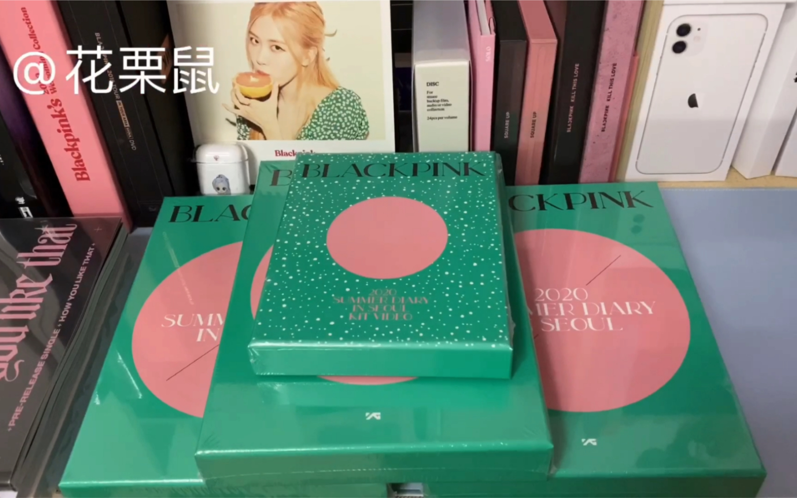 blackpink 夏日日记dvd版  k版开箱