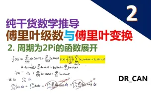 Download Video: 纯干货数学推导_傅里叶级数与傅里叶变换_Part2_周期为2Pi的函数展开