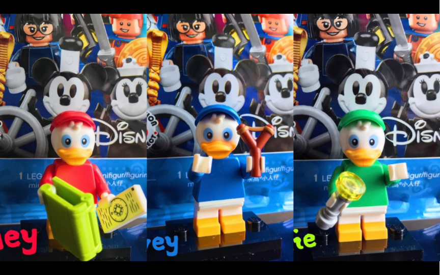 lego乐高人仔 辉儿杜儿路儿