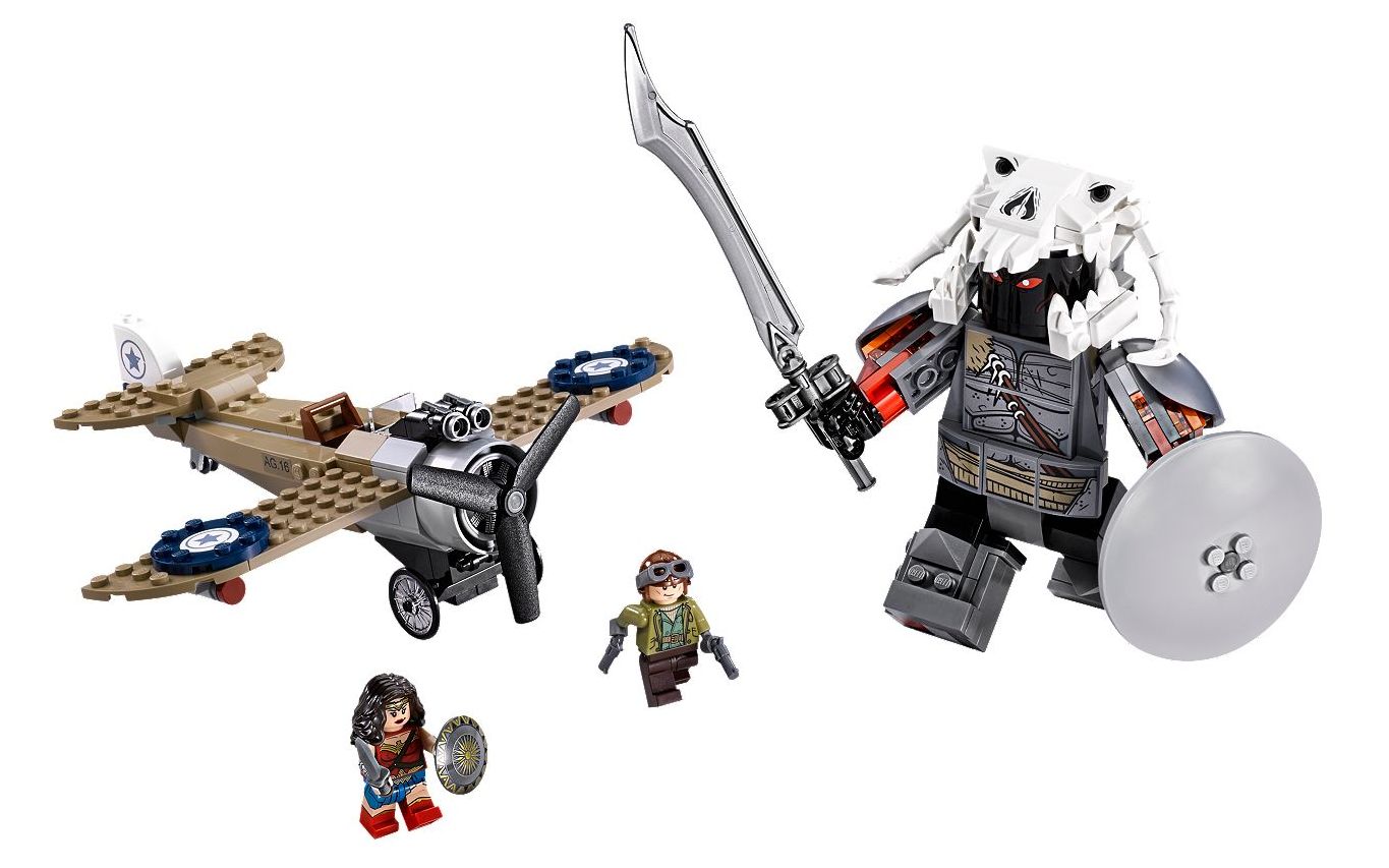 乐高lego76075超级英雄神奇女侠之战2017速拼评测