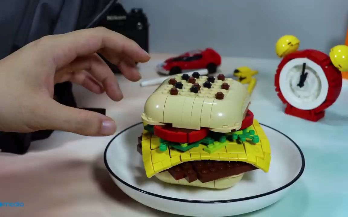 【定格动画】乐高汉堡