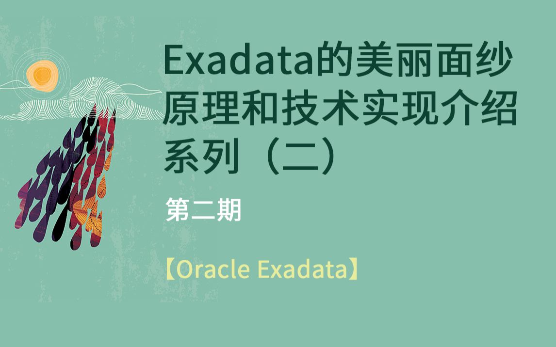 【Oracle Exadata】揭开支撑Oracle运行的神器Exadata的美丽面纱,原理和技术实现介绍系列(二)第二期哔哩哔哩bilibili