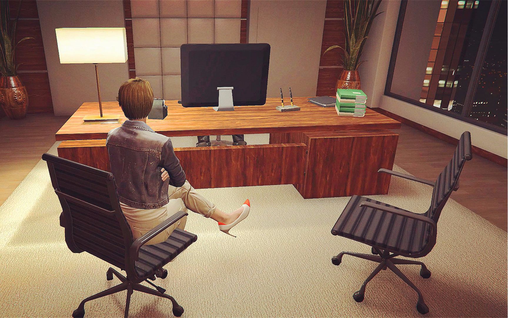 【紫雨&老戴】《gta5》娱乐联机08【偷车侠】