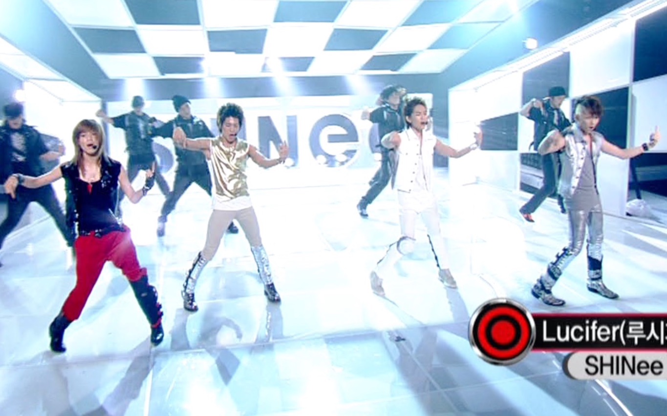 [图]【Live】SHINee 二辑ComeBack「Up&Down+Lucifer」100723