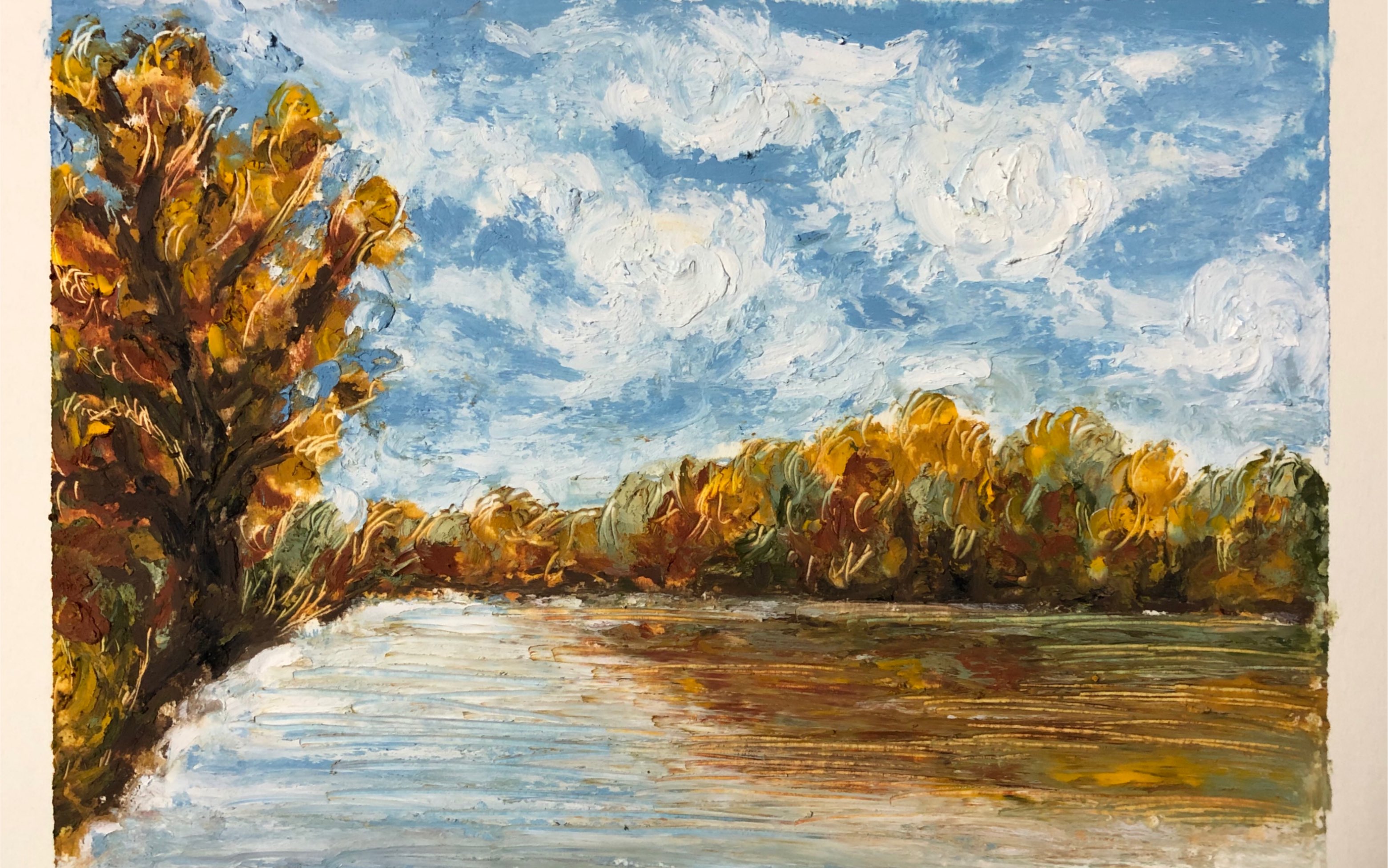 【油画棒】秋日