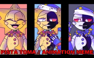 Download Video: PISTA TOMA // ANIMATION MEME (Sun/Moon/Eclipse)【14FPS】