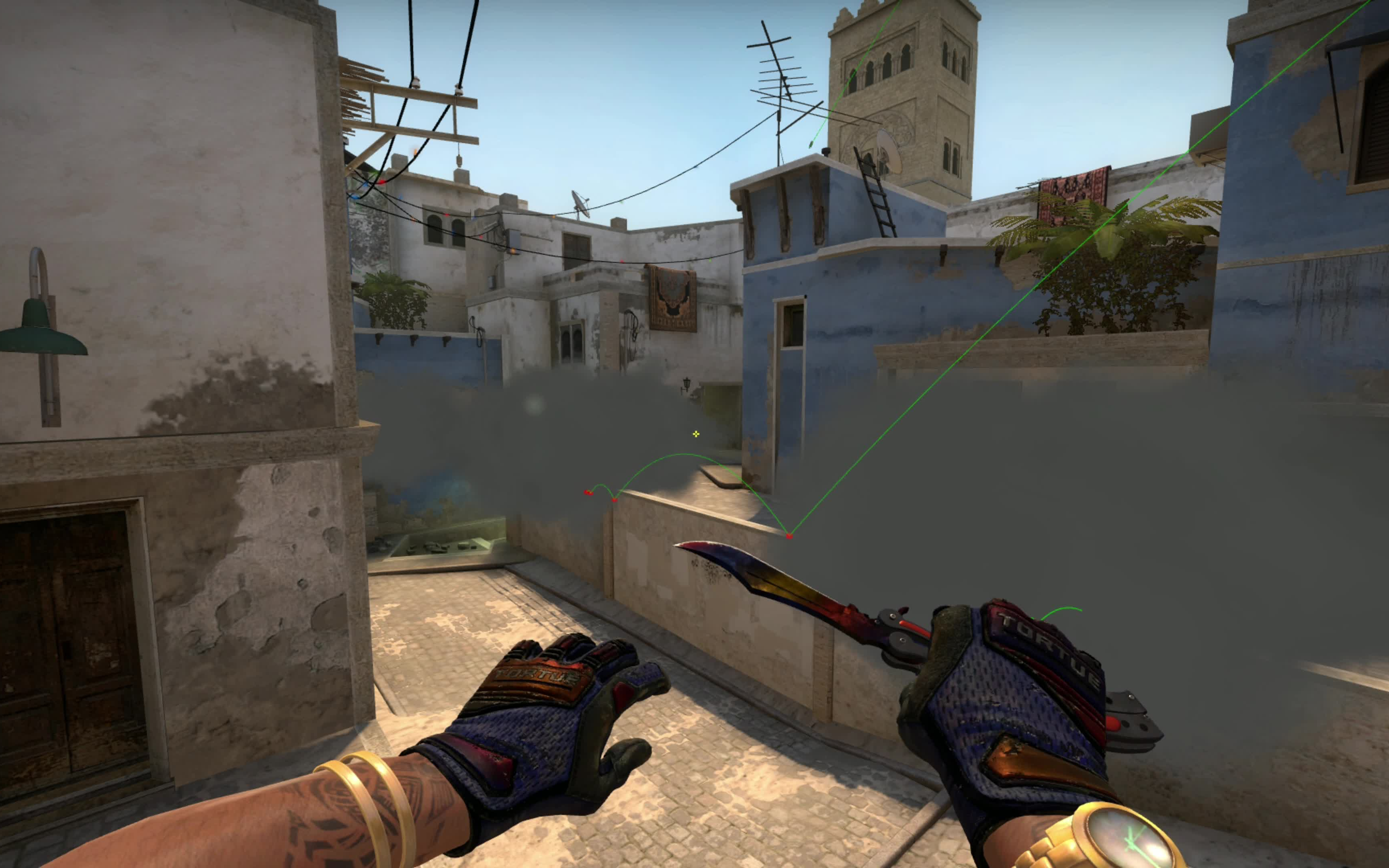 荒漠迷城mirage最实用烟雾弹