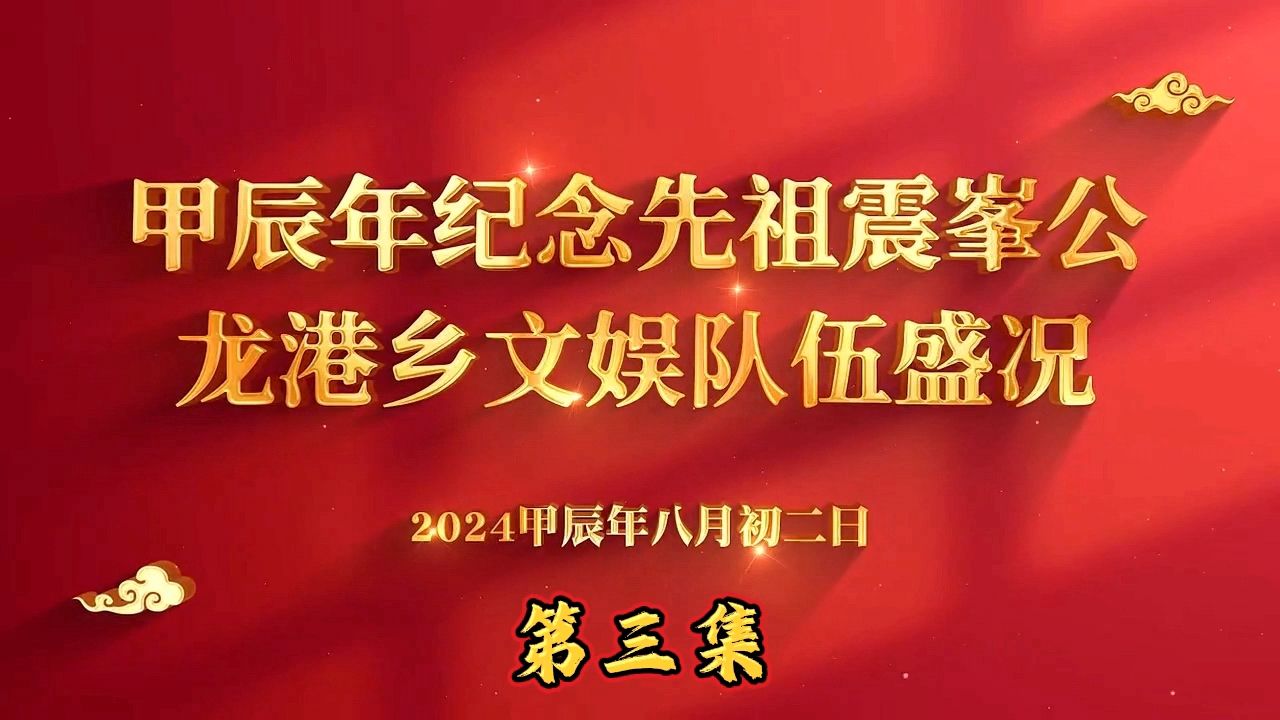 2024甲辰年纪念先祖震峯公龙港乡文娱队伍盛况:第三集哔哩哔哩bilibili