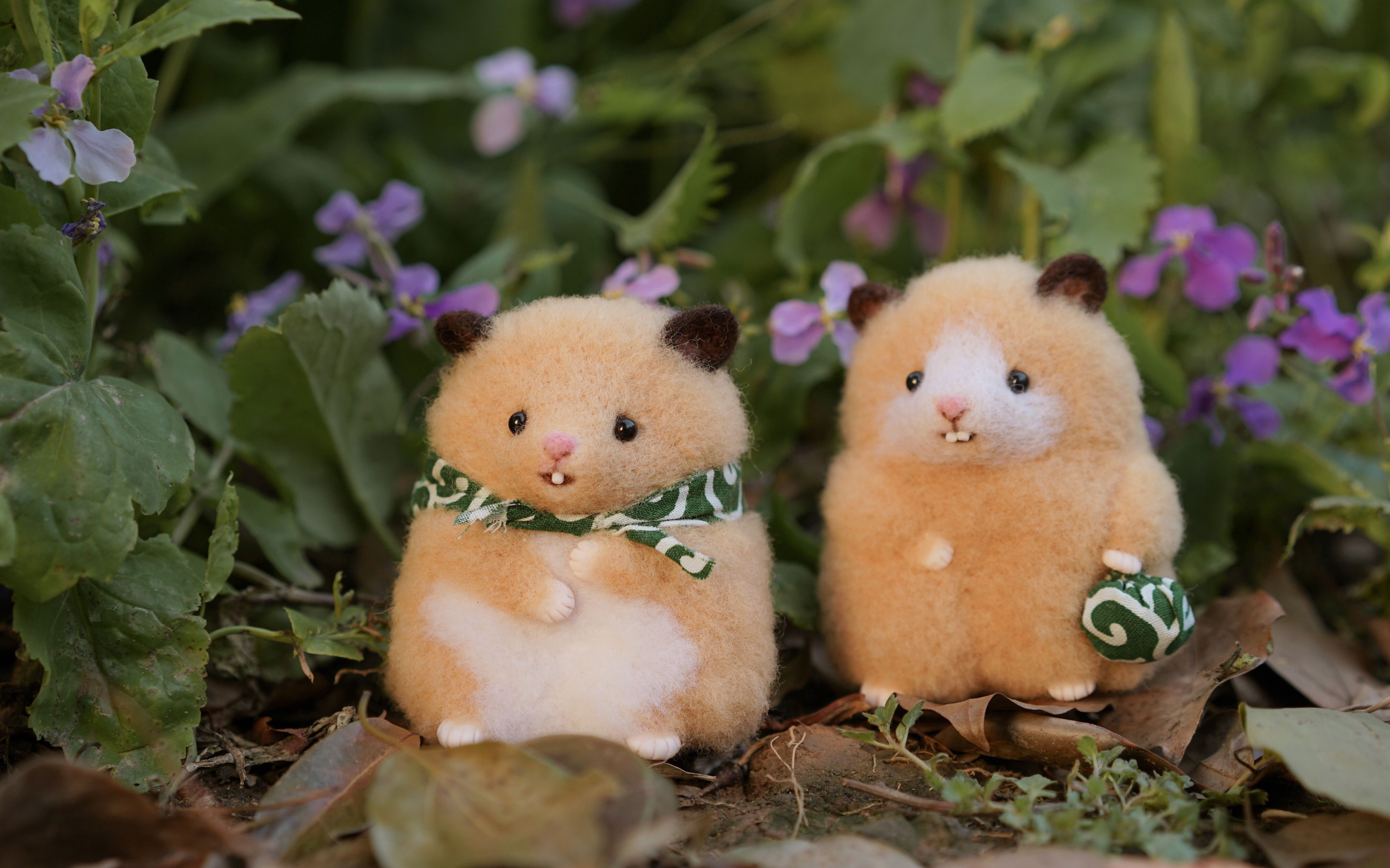 姐姐羊毛毡:离家出走的小仓鼠