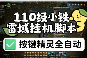 Download Video: 【剑网3】刷110级小铁挂机全自动教程～25人英雄雷域大泽老一单刷