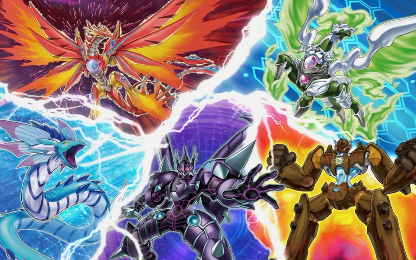 [游戏王md]火灵天星展开演示-单双卡到临/防火龙/暗流体 到临/虚无