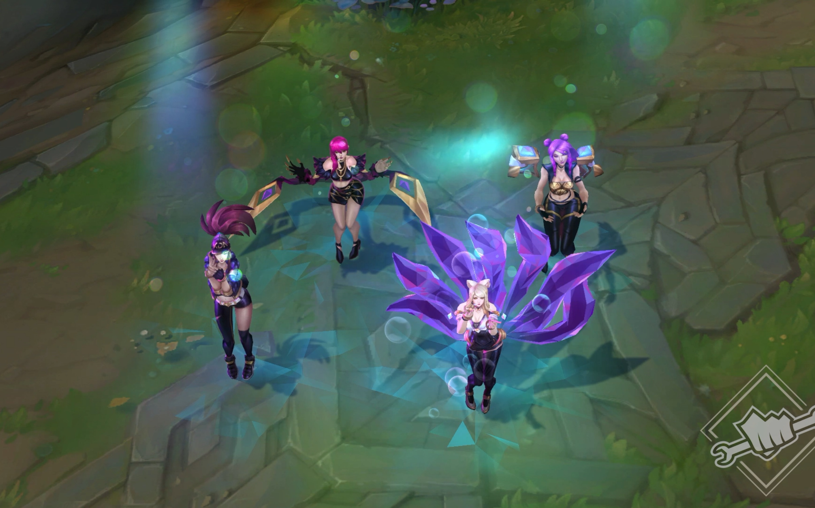 【英雄联盟】偶像歌手皮肤系列阿狸,卡莎,阿卡丽,伊芙琳