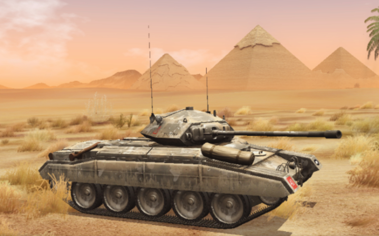 crusader 十字军轻装坦克