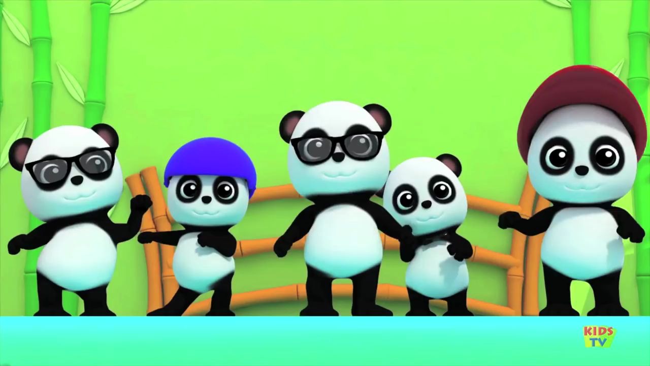 [图]Bao Panda _ Five Little Pandas _ 3D Nursery Rhymes From Kids Tv