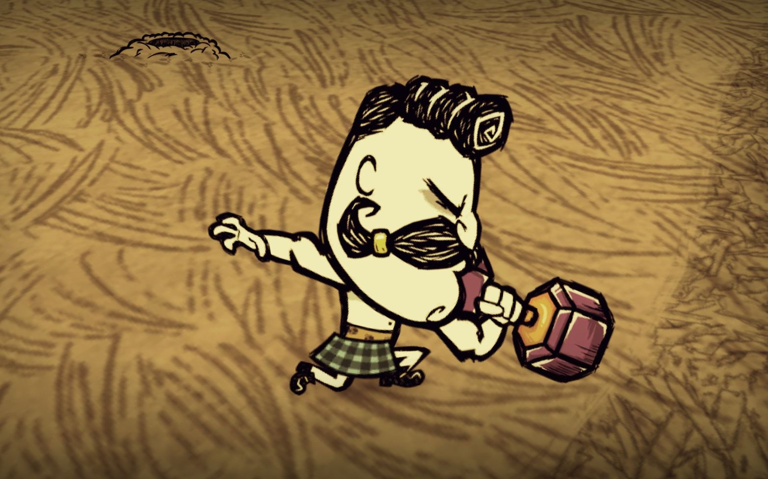 【饥荒】新版大力士手撕巨鹿(真好玩)