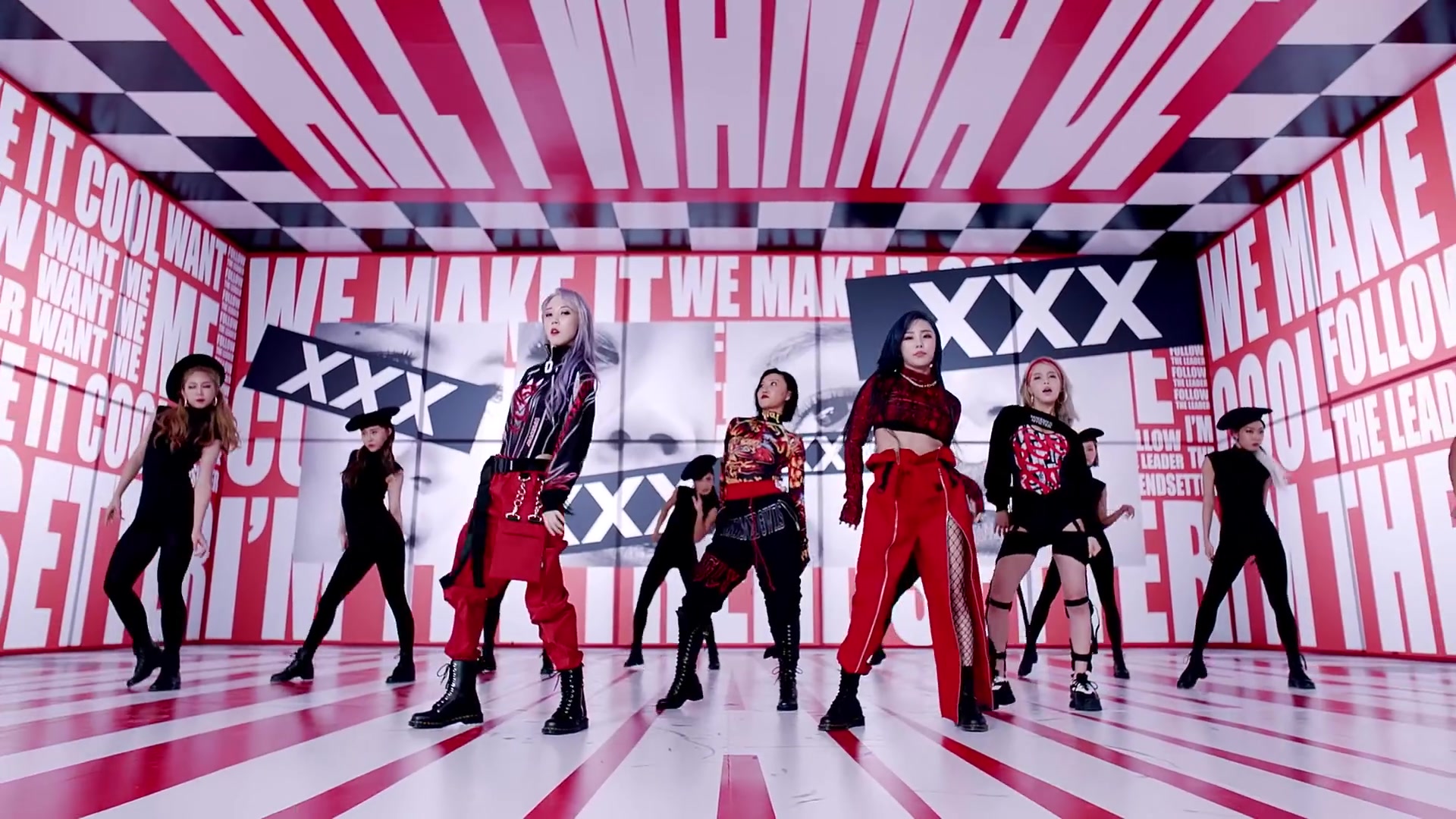 【mamamoo】最新回归曲hip舞蹈版mv