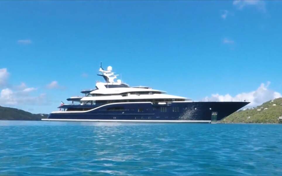 【超级游艇】lürssen—solandge 85m长的沙特皇家游艇