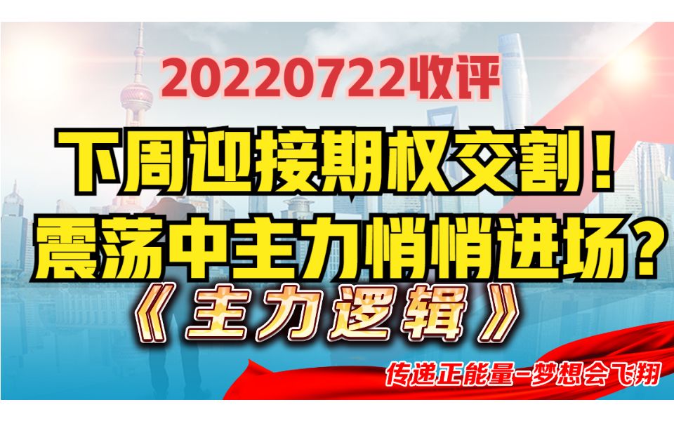 主力逻辑 A股下周重大提醒!期权交割周,将迎大变局,磨盘中静待机会!哔哩哔哩bilibili