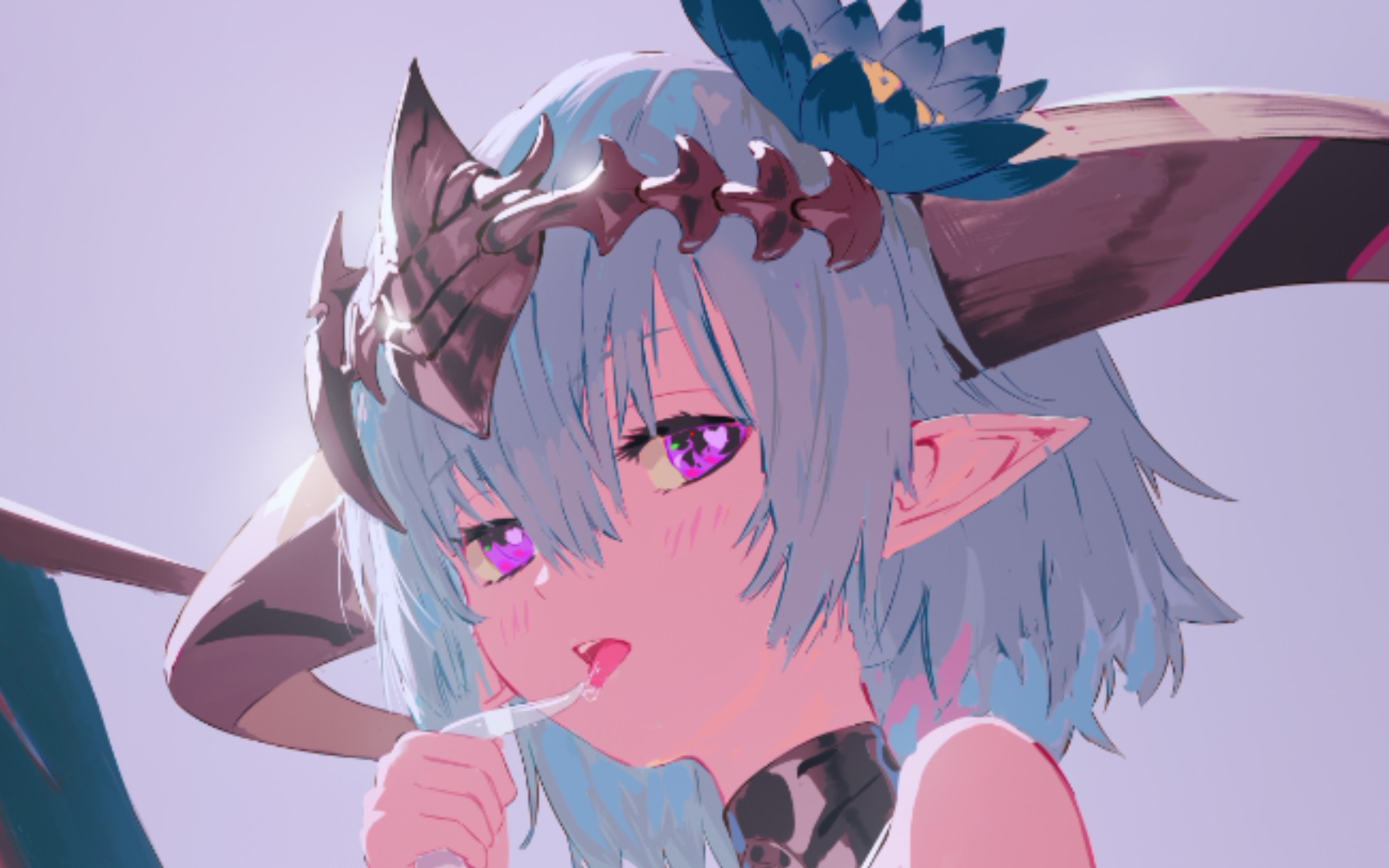 影之诗立体卡雕我好想rua菲琳的大尾巴