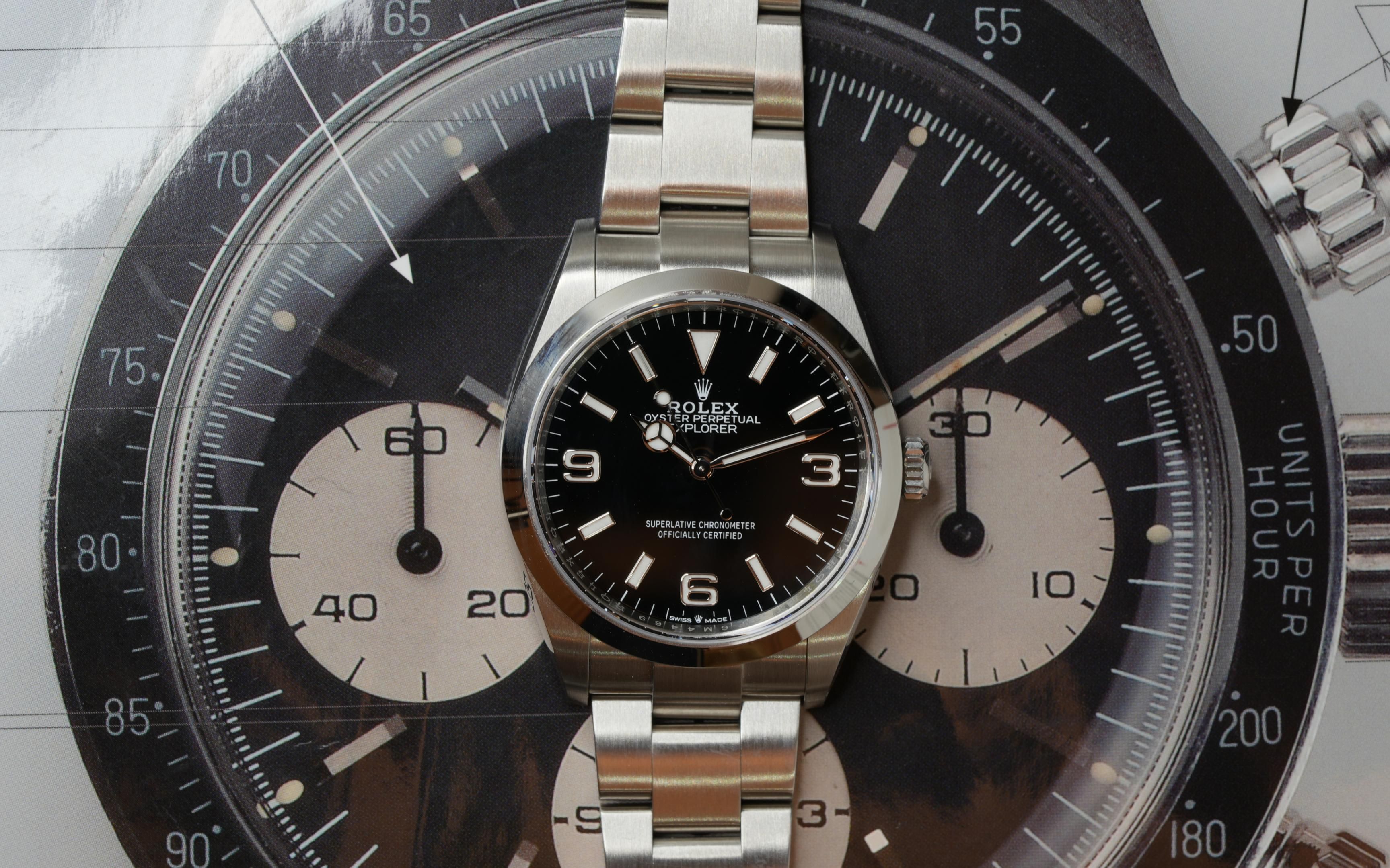 最劳力士的劳力士劳力士探险家一代124270分享