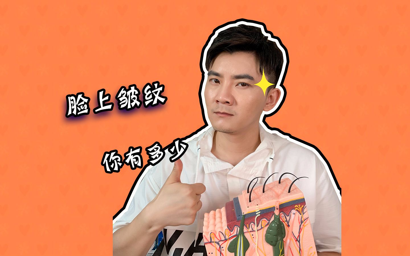 脸上皱纹有多少?哔哩哔哩bilibili