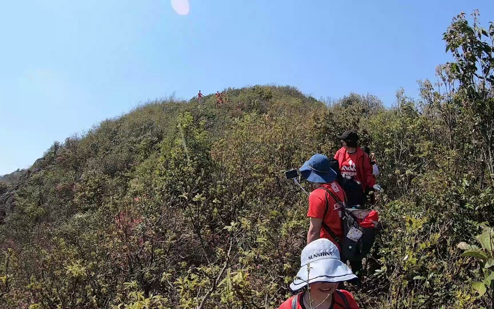 上海周边登山群运动视频 塔脑山9上海快乐徒步爬山户外哔哩哔哩bilibili