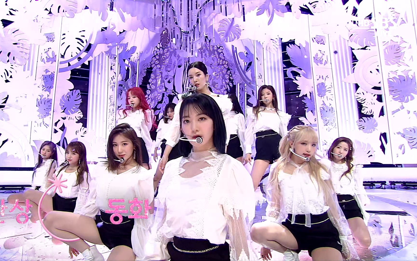 uhd4k60帧回顾只看一遍怎么够izone幻想童话sbs人气歌谣200621