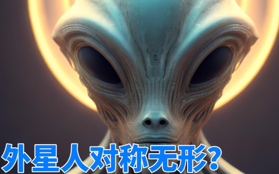 外星人的真实模样!身体对称且隐形,或隐藏在暗物质中.