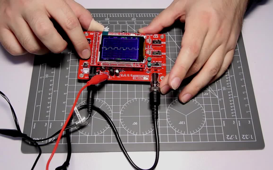 【DIY】自制示波器  DSO 138 (digital oscilloscope) DIY Kit哔哩哔哩bilibili