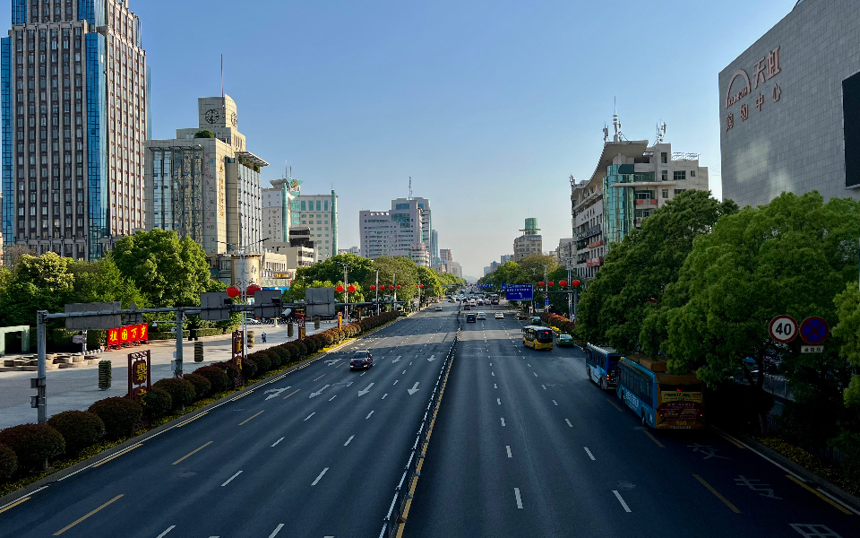 江西吉安:广场立交桥